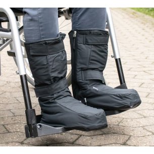 Varma stövlar till rullstolsanvändare