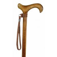 Handledsrem till käpp, brun